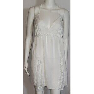 Apt. 9 Intimates Bridal Razer Back Baby Doll Nightgown - Size L
